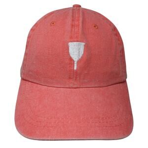 Saaltco Slideback Baseball Cap Pink One Size Adjustable Embroidered Mega Cap